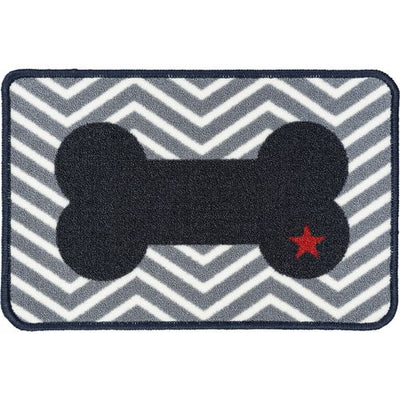 Food Mat Bone Grey 40 x 60 cm - MyStetho Veterinary
