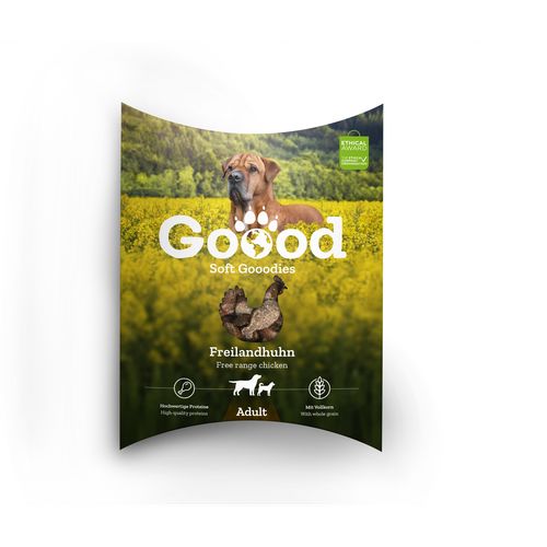 Goood Canine Soft Gooodies Adult Poulet élevé en plein air 100 g - MyStetho Veterinary