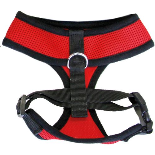 Harnais souples pour chiens rouge M 36-51 cm - MyStetho Veterinary