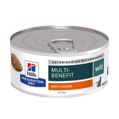 Hill's Prescription Diet w/d Multi-Benefit Chicken can 156 g - MyStetho Veterinary