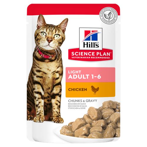 Hill's Science Plan Light Adult Chicken 85 g - MyStetho Veterinary