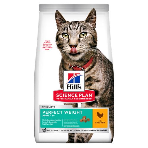 Hill's Science Plan Perfect Weight Adult Chicken 2.5 kg - MyStetho Veterinary