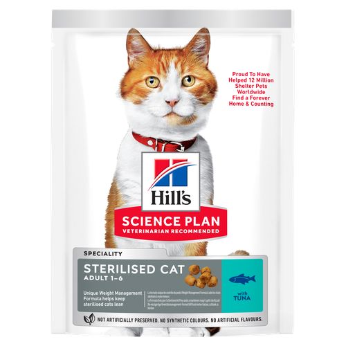 Hill's Science Plan Sterilised Cat Adult Tuna 300 g - MyStetho Veterinary