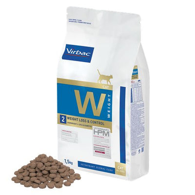HPM Cat Weight W2 Loss & Control 1,5 kg - MyStetho Veterinary