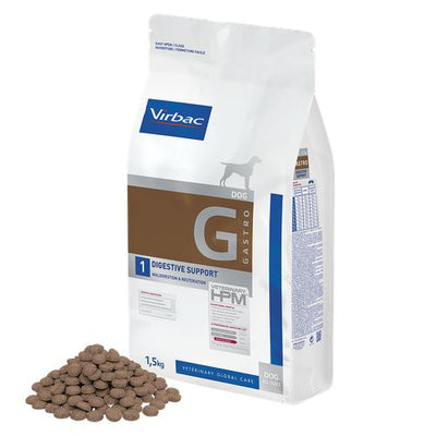 HPM Dog Gastro G1 Digestive Support 1,5 kg - MyStetho Veterinary