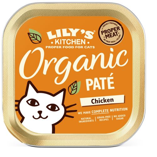 Lily's Kitchen Adult Organic Chicken Paté 85g - MyStetho Veterinary