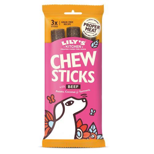 Lily's Kitchen Chew Sticks Beef 120g - MyStetho Veterinary