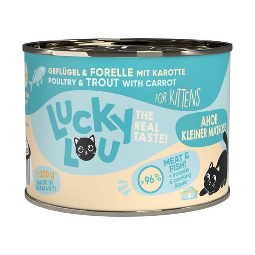 Lucky Lou Chaton volaille & truite - MyStetho Veterinary