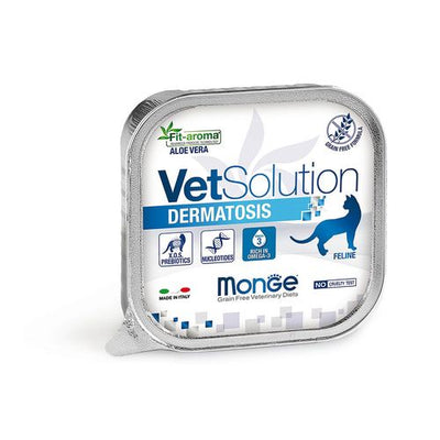 Monge Cat Dermatosis, 100g - MyStetho Veterinary