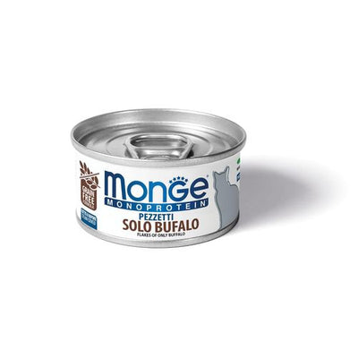 Monge Chat Monoprotein Buffle 85g - MyStetho Veterinary