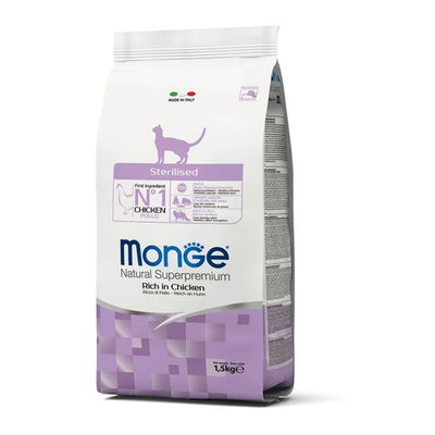 Monge Chat stérilisé Poulet - MyStetho Veterinary