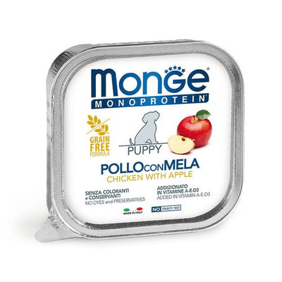 Monge Monge Dog Puppy Monop Chicken&Apple 150g - MyStetho Veterinary