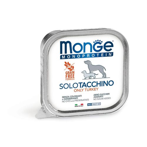 Monge Monoprotein GF Patè dinde - MyStetho Veterinary