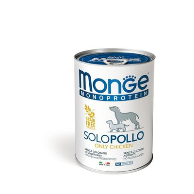 Monge Poulet Monoprotéine GF Patè - MyStetho Veterinary