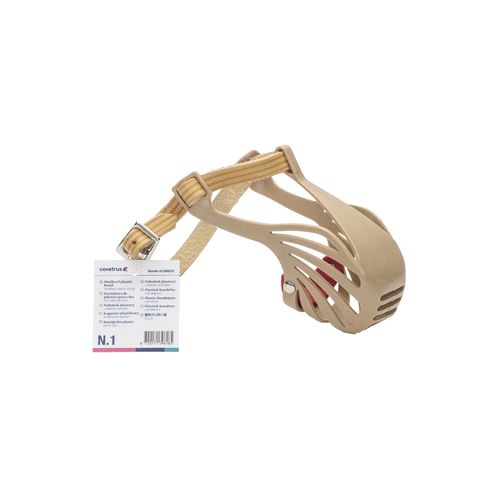 Muselière avec lanières en cuir Gr. 1 - MyStetho Veterinary