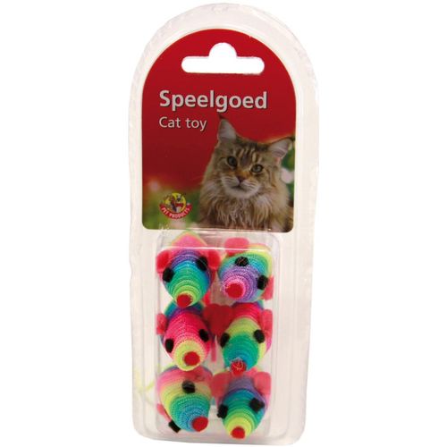 Souris arc-en-ciel divers coloris 5 cm 6 Stk. - MyStetho Veterinary