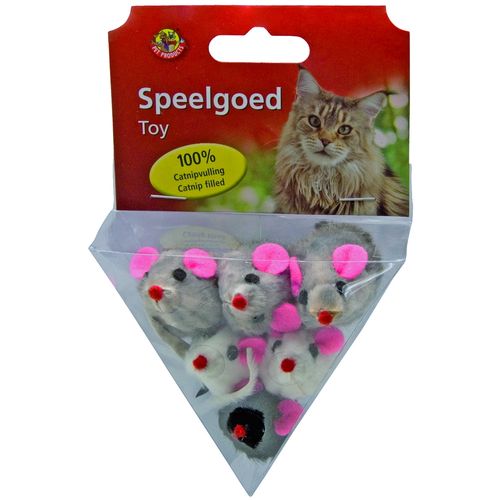 Souris en emballage triangulaire 4 cm 6 Stk. - MyStetho Veterinary