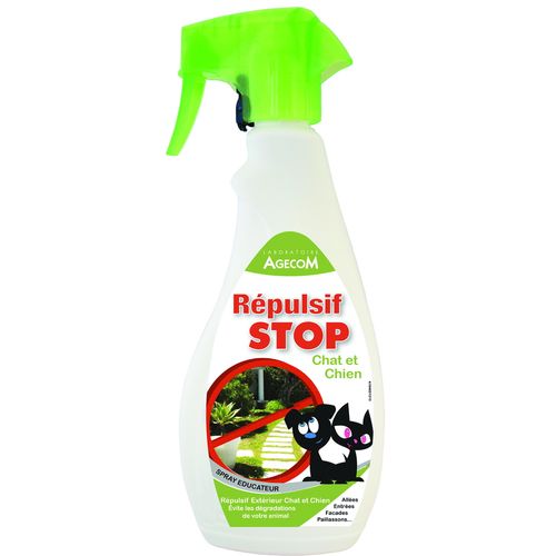 Stop spray répulsif extérieur chien / chat 500 ml - MyStetho Veterinary