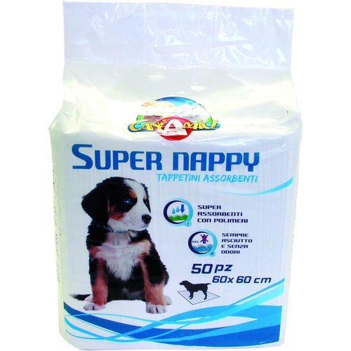 Super Nappy Nonslip alèse absorbante 60 x 90 cm 50 Stück - MyStetho Veterinary