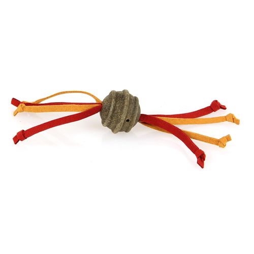 Swisspet balle catnip avec lanières en cuir - MyStetho Veterinary