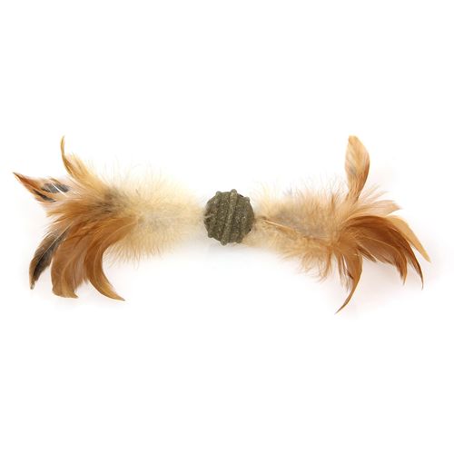 Swisspet balle catnip avec plumes - MyStetho Veterinary