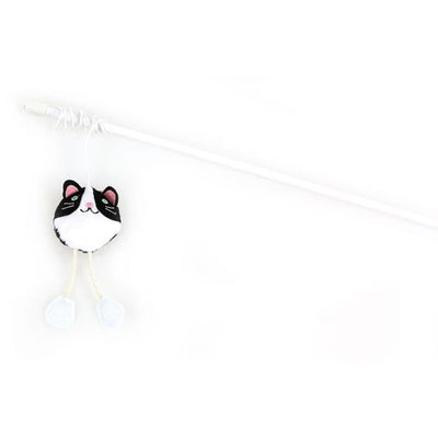 Swisspet Canne pour chats souris avec froufrou, noire - MyStetho Veterinary