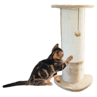 Swisspet Colonne d&#039;angle à gratter Santo, beige - MyStetho Veterinary
