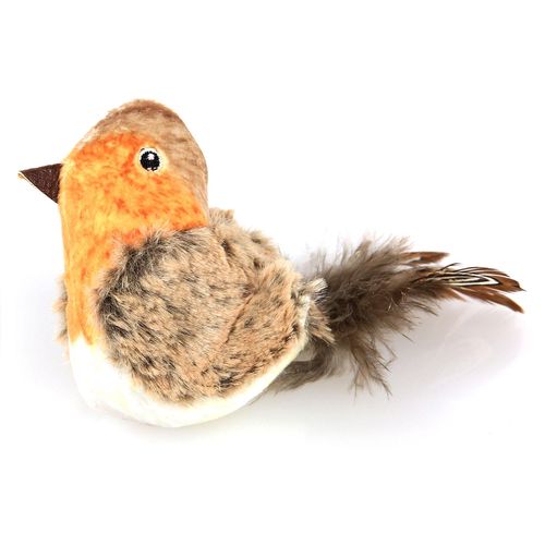 Swisspet Jouet pour chat, oiseau en peluche avec son - MyStetho Veterinary