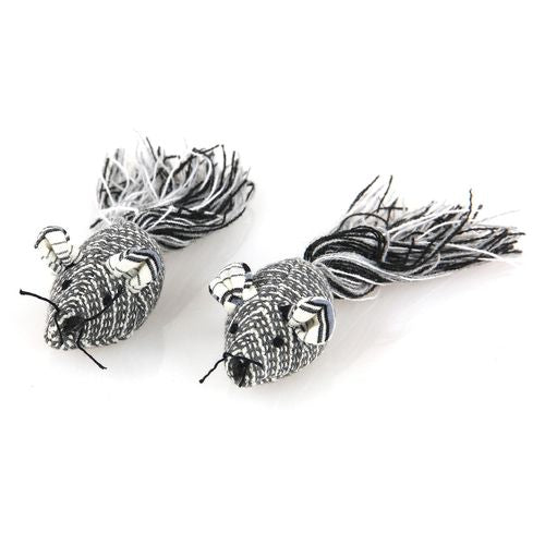 Swisspet Jouet pour chat, set de souris en peluche - MyStetho Veterinary