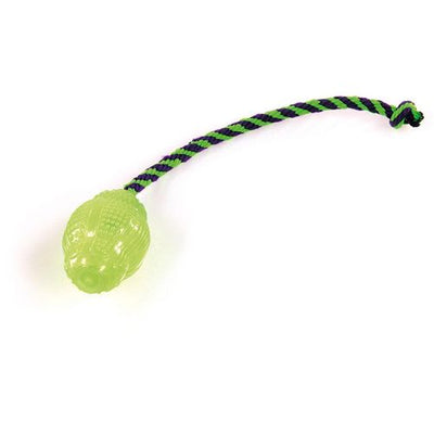 Swisspet Jouets pour chiens Glow avec corde, D=7cm, L=40cm - MyStetho Veterinary