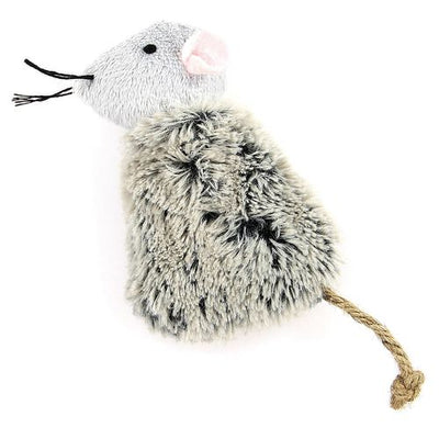 Swisspet Souris en peluche avec Catnip, gris - MyStetho Veterinary
