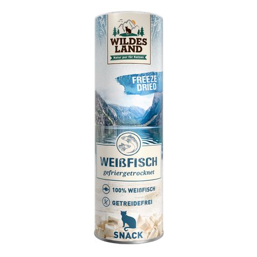 Wildes Land Feline poisson blanc Freeze Dried 16g - MyStetho Veterinary