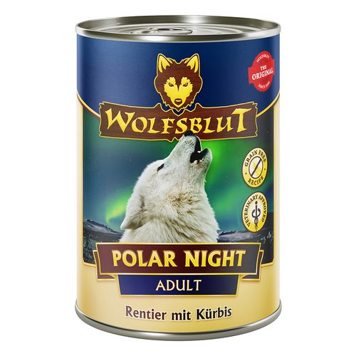 Wolfblut Canine Adult Polar Night - renne avec potiron 395g - MyStetho Veterinary